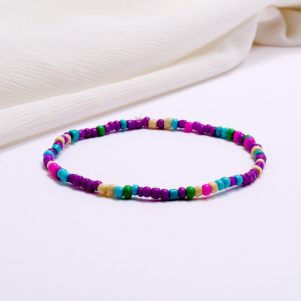 Multicolored Anklet