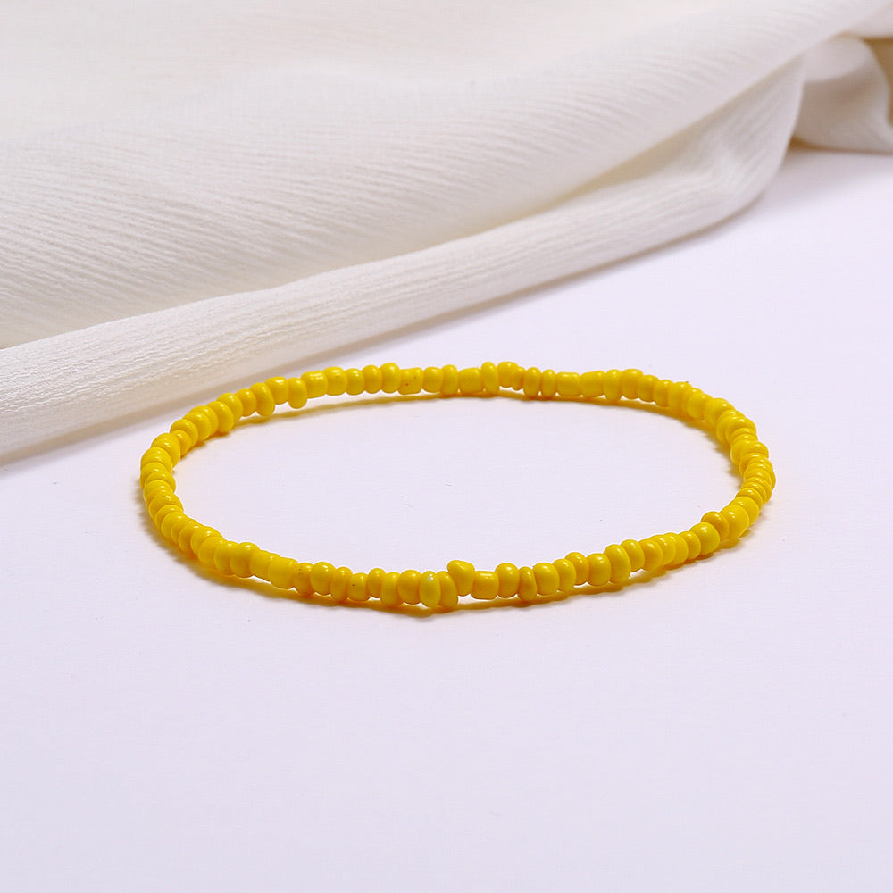 Yellow Anklet